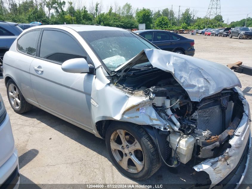 2008 Hyundai Accent Gs VIN: KMHCN35C48U089011 Lot: 12044600