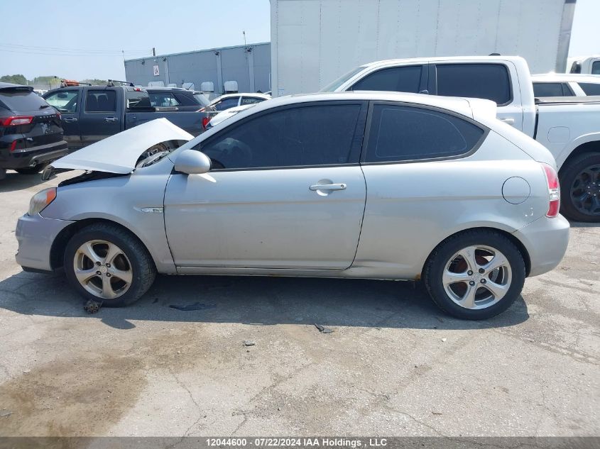 2008 Hyundai Accent Gs VIN: KMHCN35C48U089011 Lot: 12044600