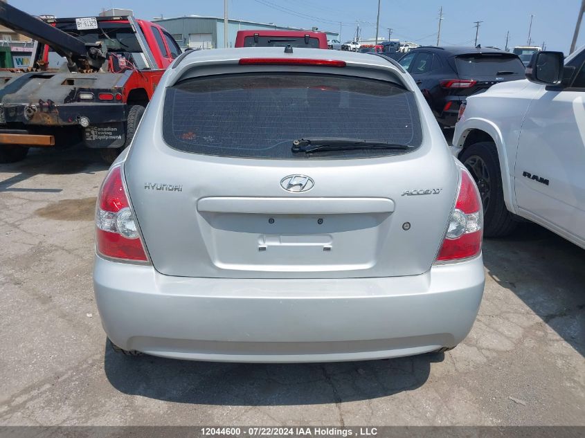 2008 Hyundai Accent Gs VIN: KMHCN35C48U089011 Lot: 12044600