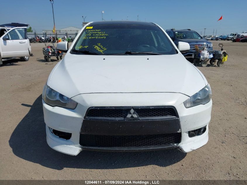 2009 Mitsubishi Lancer VIN: JA3AU26U49U609529 Lot: 12044611