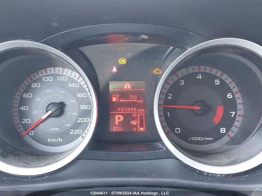 2009 Mitsubishi Lancer VIN: JA3AU26U49U609529 Lot: 12044611