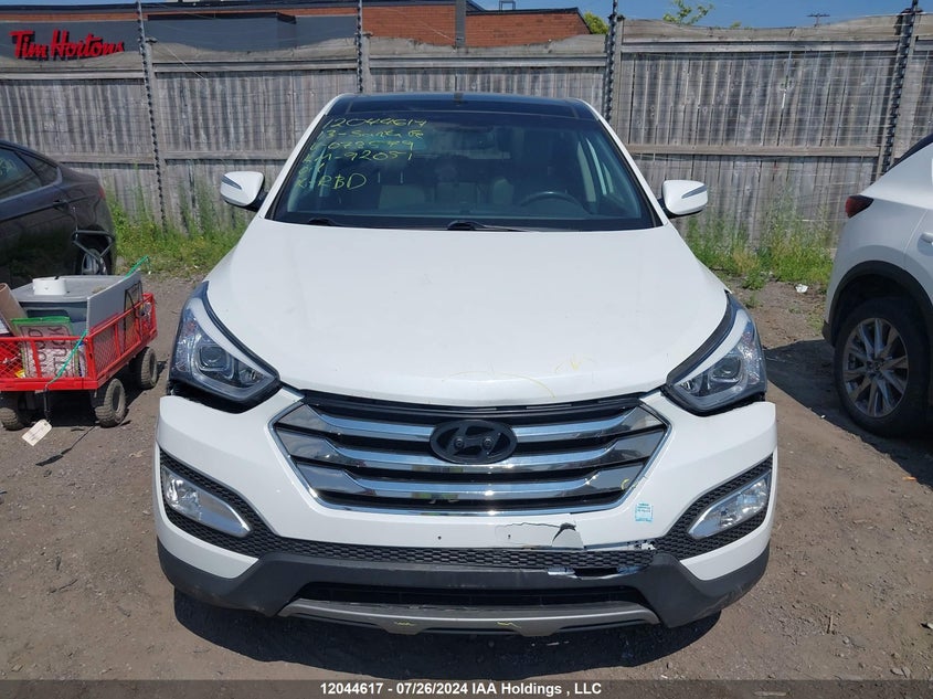 2013 Hyundai Santa Fe Sport VIN: 5XYZUDLB7DG078579 Lot: 12044617