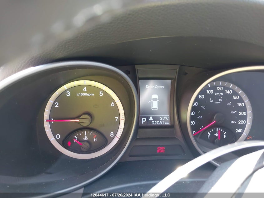 2013 Hyundai Santa Fe Sport VIN: 5XYZUDLB7DG078579 Lot: 12044617