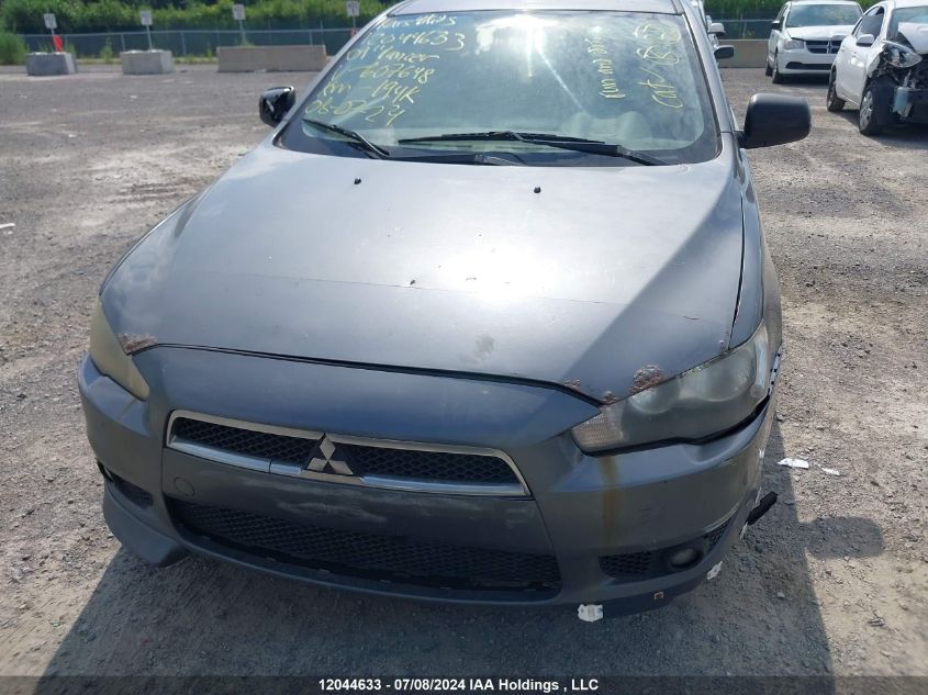 2009 Mitsubishi Lancer Es/Es Sport VIN: JA3AU26U29U607648 Lot: 12044633