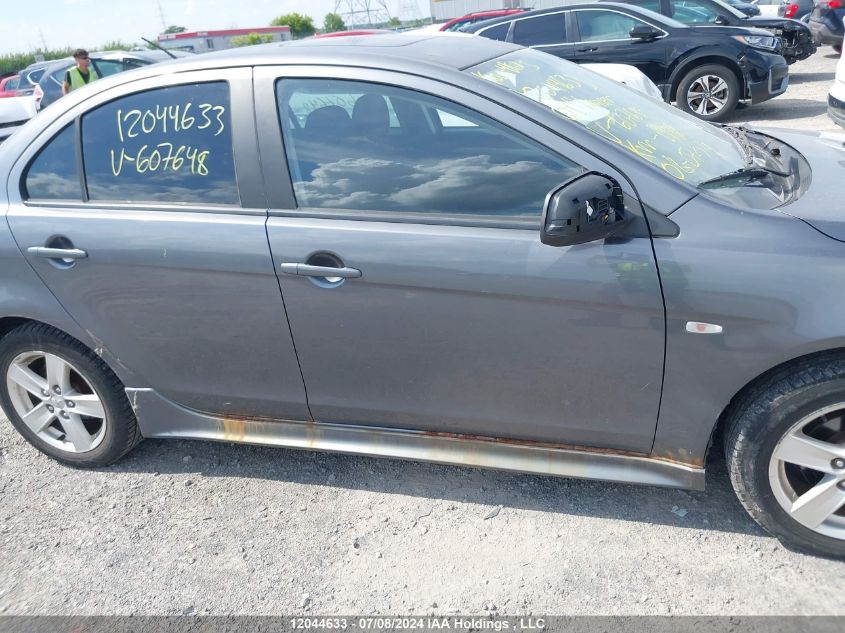 2009 Mitsubishi Lancer Es/Es Sport VIN: JA3AU26U29U607648 Lot: 12044633