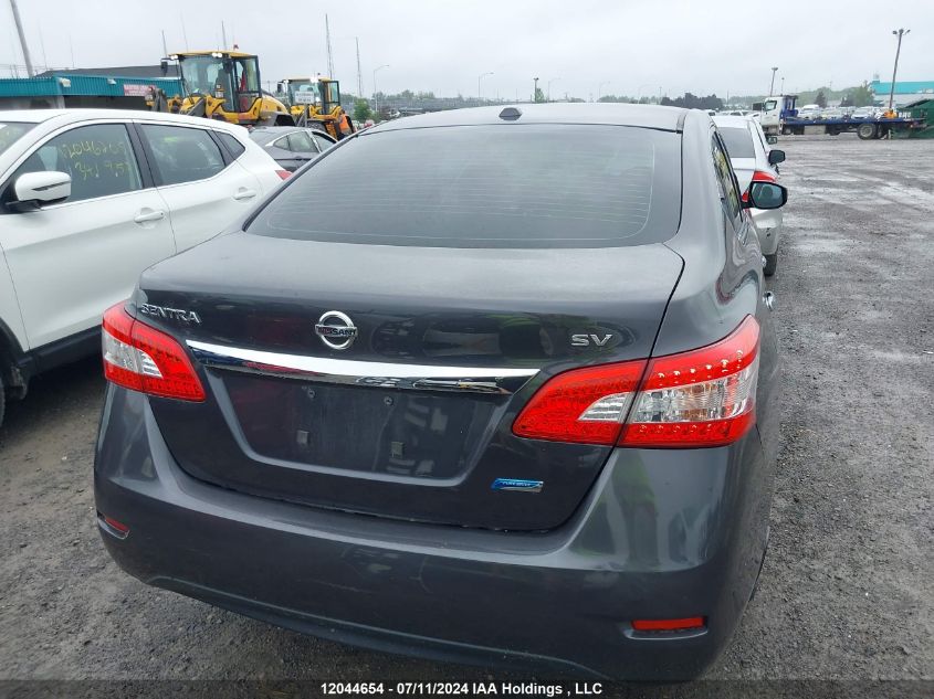 2013 Nissan Sentra S/Sv/Sr/Sl VIN: 3N1AB7AP6DL667332 Lot: 12044654