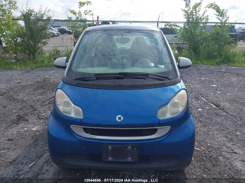 2008 Smart Fortwo Pure/Passion VIN: WMEEJ31X88K126284 Lot: 12044656