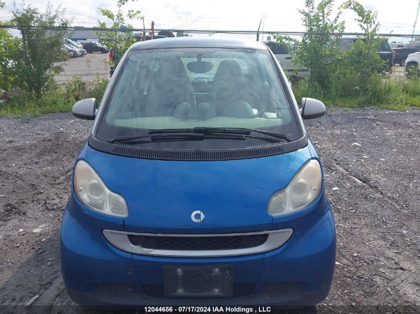 2008 Smart Fortwo Pure/Passion VIN: WMEEJ31X88K126284 Lot: 12044656