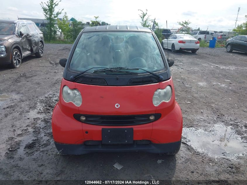 2005 Smart Fortwo VIN: WMEAJ00F85J214677 Lot: 12044662