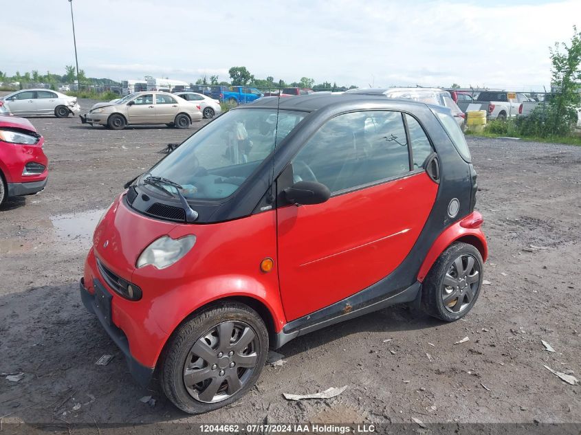 2005 Smart Fortwo VIN: WMEAJ00F85J214677 Lot: 12044662