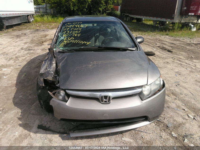 2007 Honda Civic Sdn VIN: 2HGFA16307H031061 Lot: 12044667