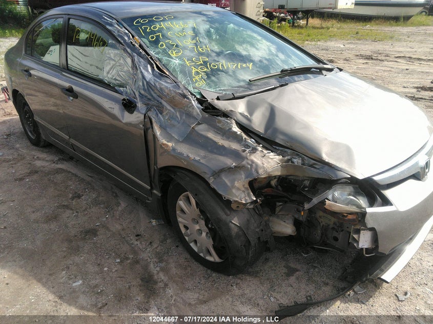 2007 Honda Civic Sdn VIN: 2HGFA16307H031061 Lot: 12044667