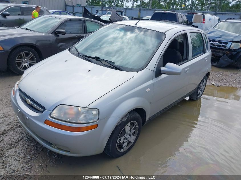 2008 Chevrolet Aveo VIN: KL1TD65678B261277 Lot: 12044668