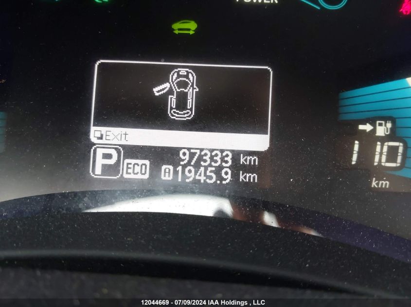 2015 Nissan Leaf S VIN: 1N4AZ0CP5FC328076 Lot: 12044669