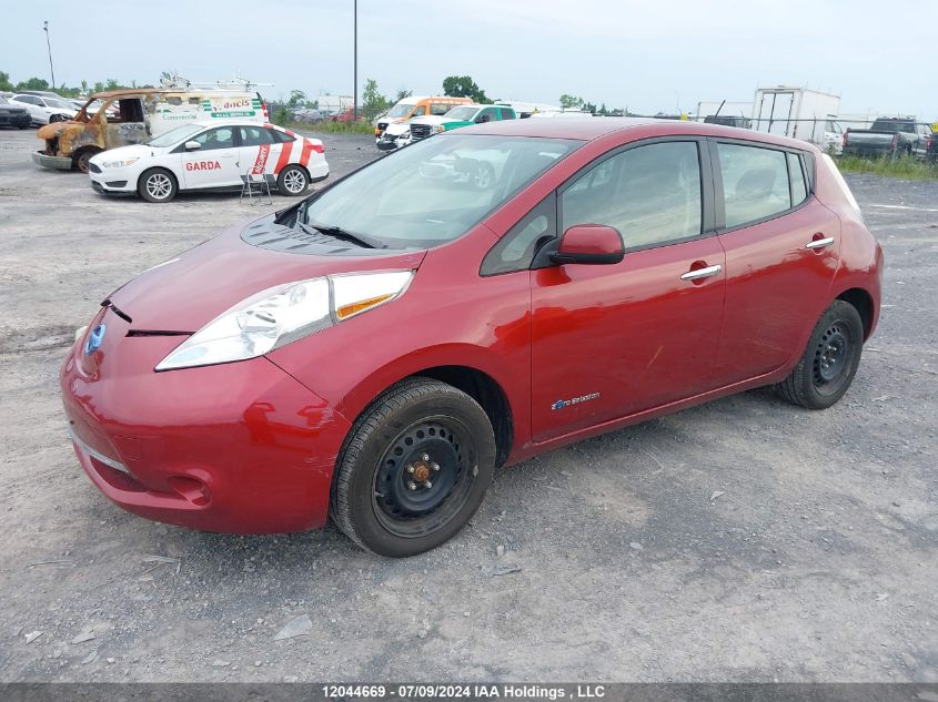 2015 Nissan Leaf S VIN: 1N4AZ0CP5FC328076 Lot: 12044669