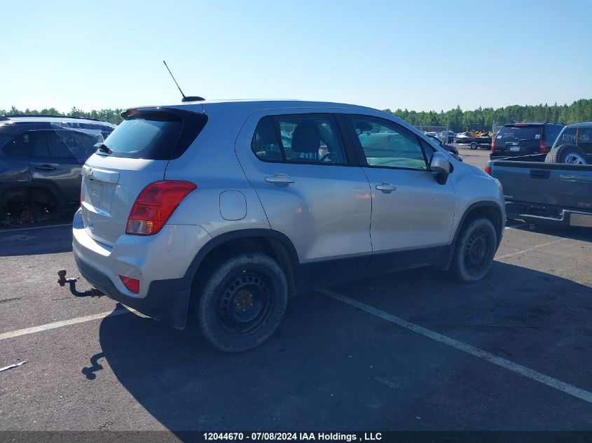 2019 Chevrolet Trax Ls VIN: 3GNCJNSB0KL404032 Lot: 12044670