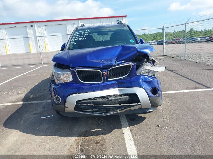2007 Pontiac Torrent VIN: 2CKDL63F076101786 Lot: 12044684