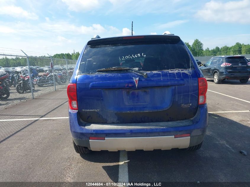 2007 Pontiac Torrent VIN: 2CKDL63F076101786 Lot: 12044684