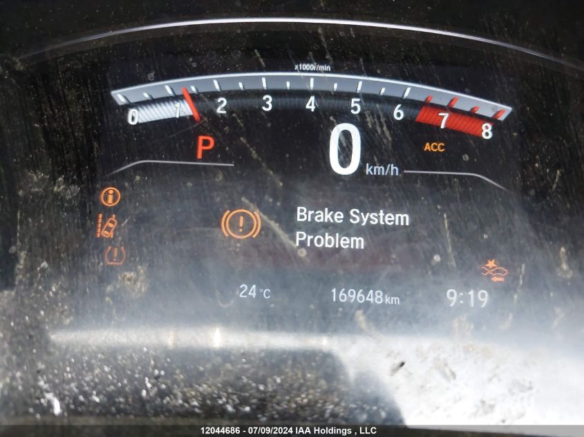 2019 Honda Cr-V VIN: 2HKRW2H28KH114924 Lot: 12044686