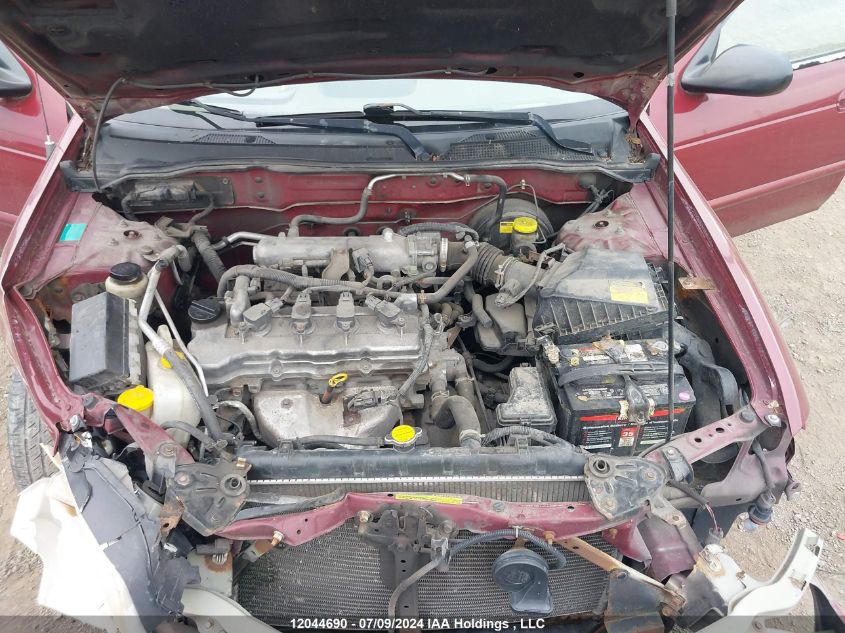 2004 Nissan Sentra 1.8/1.8S VIN: 3N1CB51D74L839838 Lot: 12044690