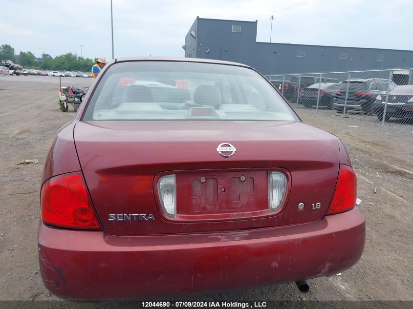 2004 Nissan Sentra 1.8/1.8S VIN: 3N1CB51D74L839838 Lot: 12044690