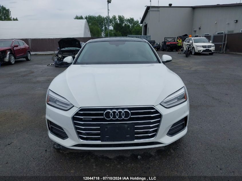 2019 Audi A5 Sportback VIN: WAUANCF50KA080131 Lot: 12044718