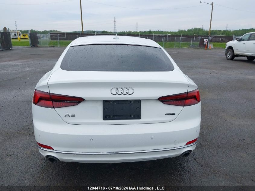 2019 Audi A5 Sportback VIN: WAUANCF50KA080131 Lot: 12044718