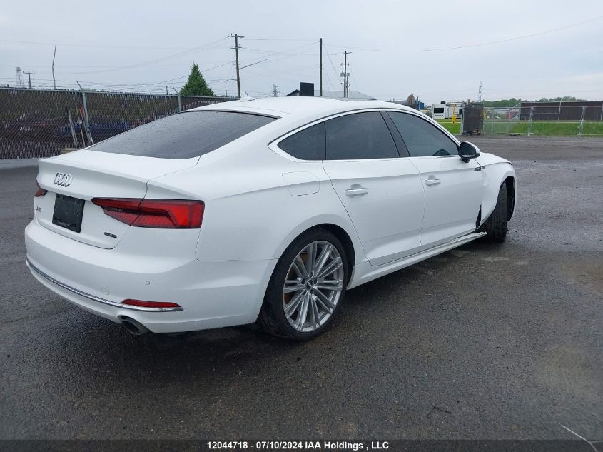 2019 Audi A5 Sportback VIN: WAUANCF50KA080131 Lot: 12044718