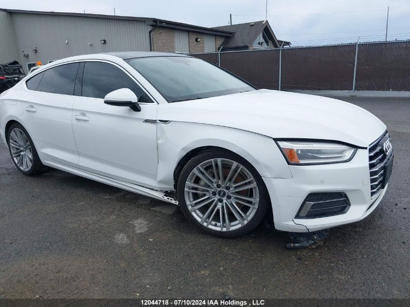 2019 Audi A5 Sportback VIN: WAUANCF50KA080131 Lot: 12044718