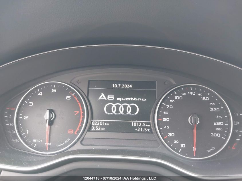 WAUANCF50KA080131 2019 Audi A5 Sportback