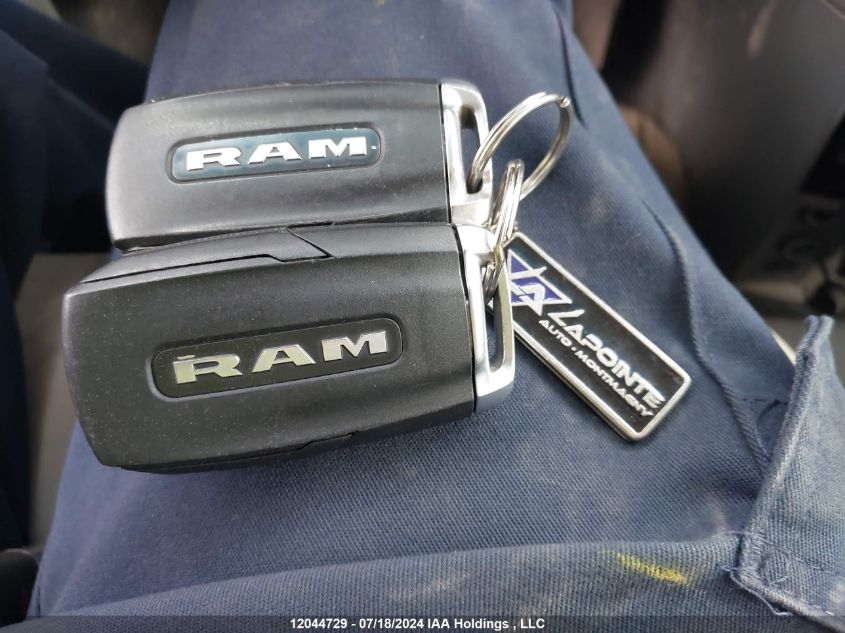 2019 Ram 1500 Tradesman VIN: 1C6SRFGTXKN631126 Lot: 12044729