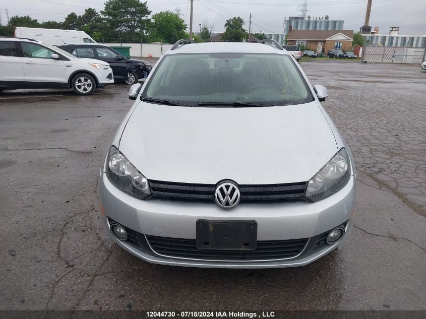 2013 Volkswagen Golf Wagon VIN: 3VWPL7AJ9DM621923 Lot: 12044730