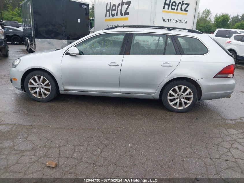 2013 Volkswagen Golf Wagon VIN: 3VWPL7AJ9DM621923 Lot: 12044730