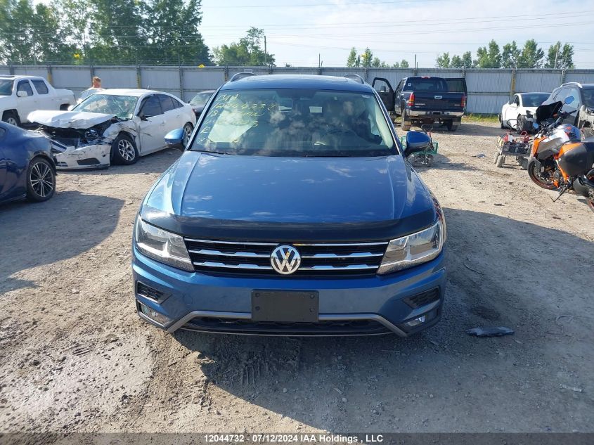 2018 Volkswagen Tiguan VIN: 3VV2B7AX9JM121603 Lot: 12044732