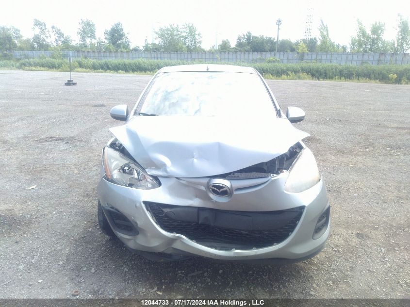 2011 Mazda Mazda2 VIN: JM1DE1HY8B0102748 Lot: 12044733