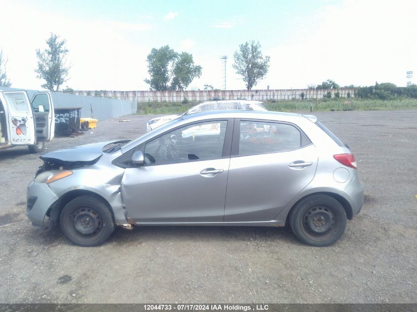 2011 Mazda Mazda2 VIN: JM1DE1HY8B0102748 Lot: 12044733