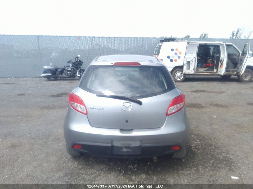 2011 Mazda Mazda2 VIN: JM1DE1HY8B0102748 Lot: 12044733