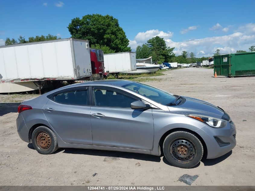 2015 Hyundai Elantra Se/Sport/Limited VIN: 5NPDH4AE6FH649700 Lot: 12044741