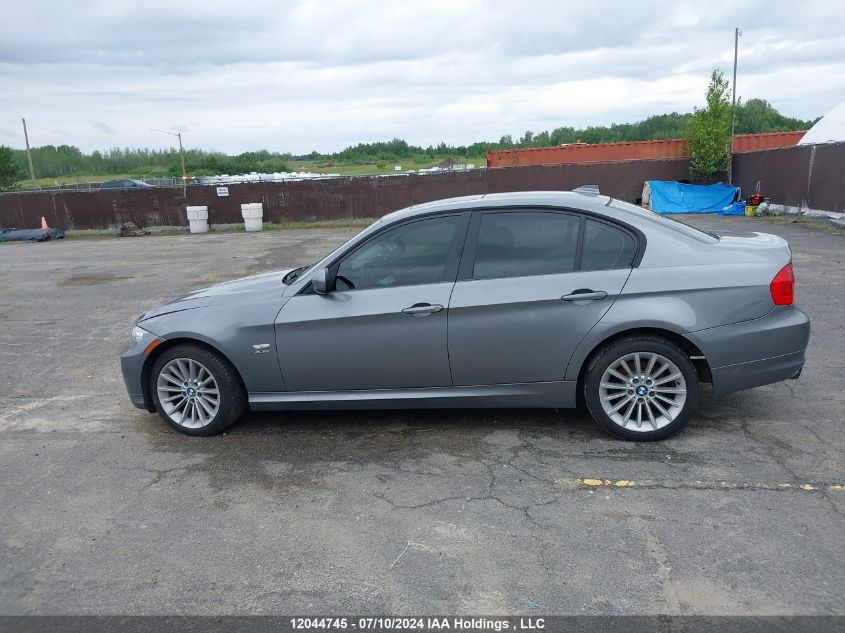 2011 BMW 3 Series VIN: WBAPK7C57BA971385 Lot: 12044745