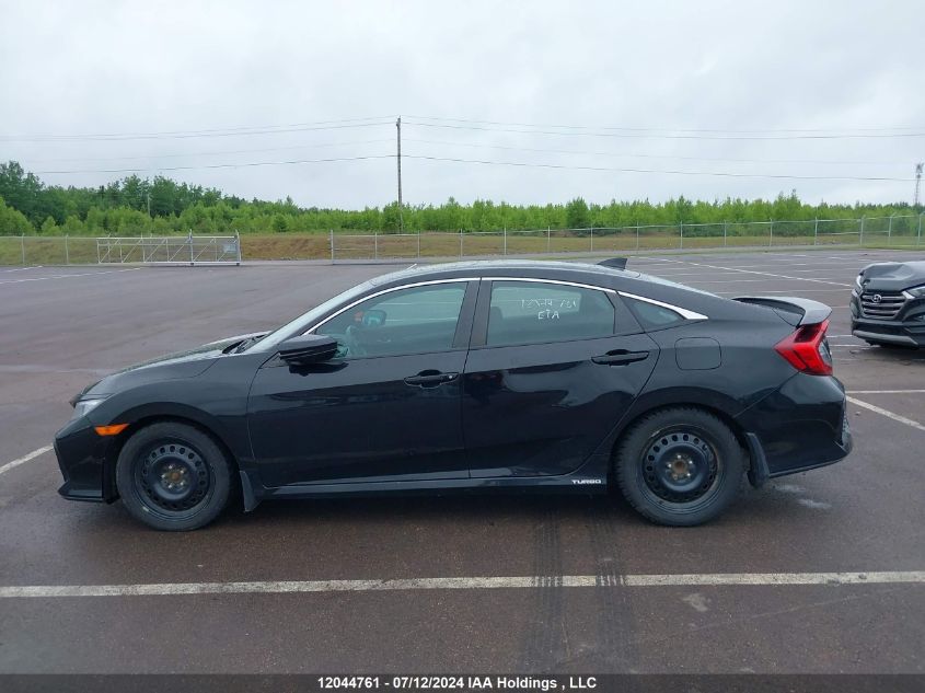 2018 Honda Civic Sedan VIN: 2HGFC1E58JH200389 Lot: 12044761