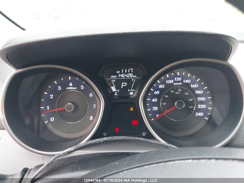 2013 Hyundai Elantra Gl VIN: 5NPDH4AE1DH276773 Lot: 12044764