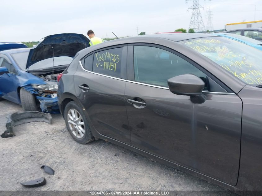 2015 Mazda 3 Touring VIN: 3MZBM1L75FM191459 Lot: 12044765