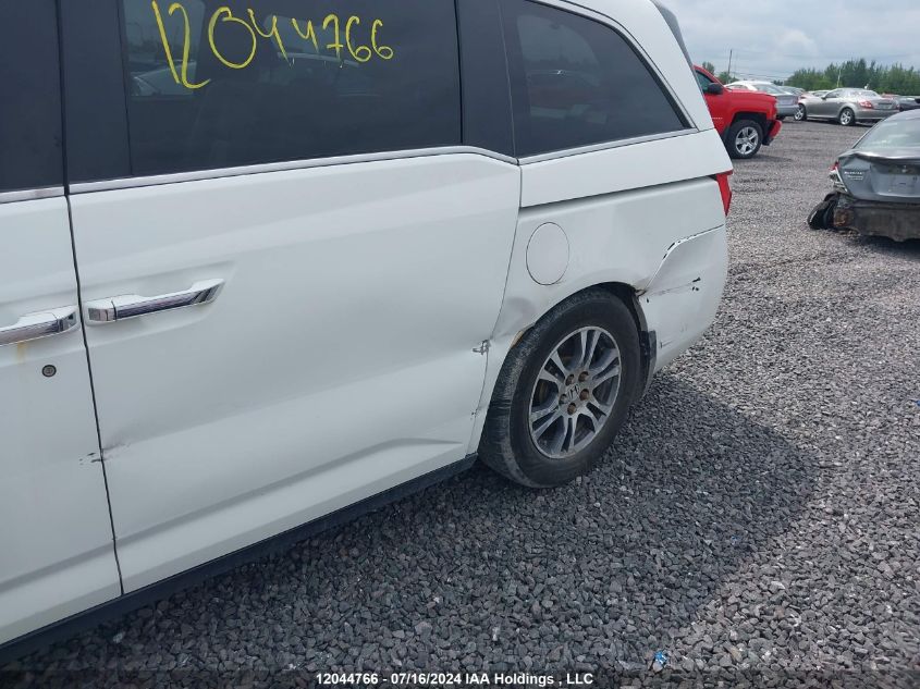 2011 Honda Odyssey Ex VIN: 5FNRL5H49BB505459 Lot: 12044766