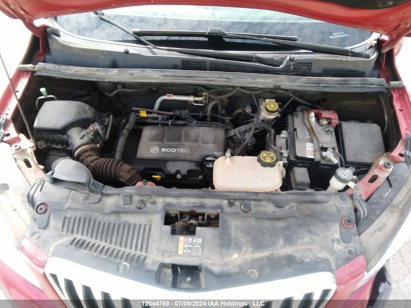 2016 Buick Encore Convenience VIN: KL4CJFSB8GB679536 Lot: 12044769