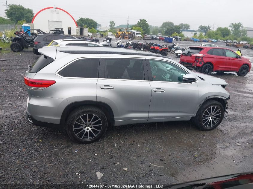 2017 Toyota Highlander VIN: 5TDJZRFH7HS511015 Lot: 12044787
