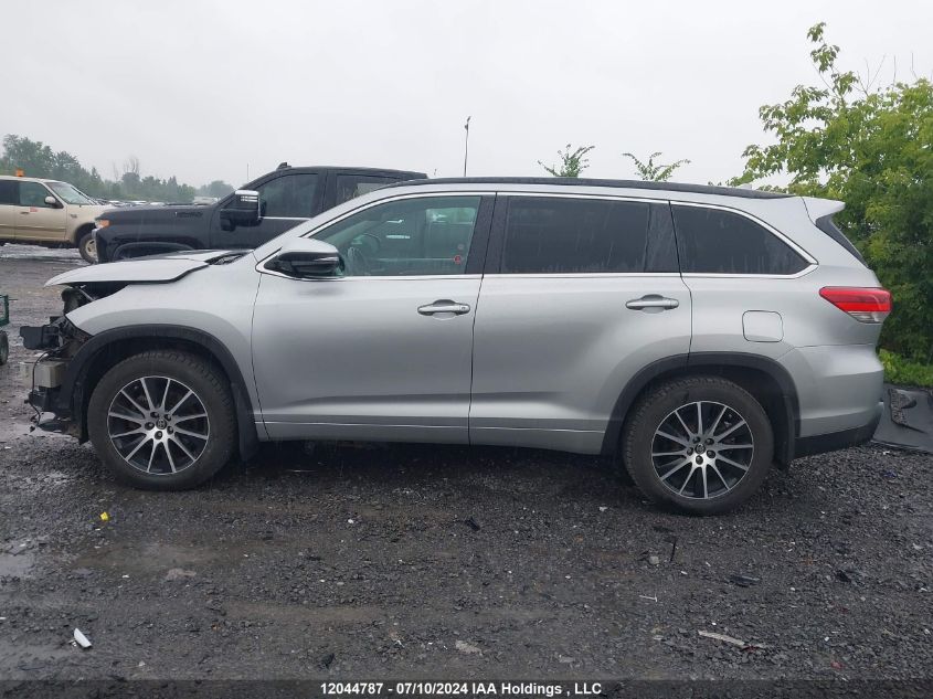 2017 Toyota Highlander VIN: 5TDJZRFH7HS511015 Lot: 12044787