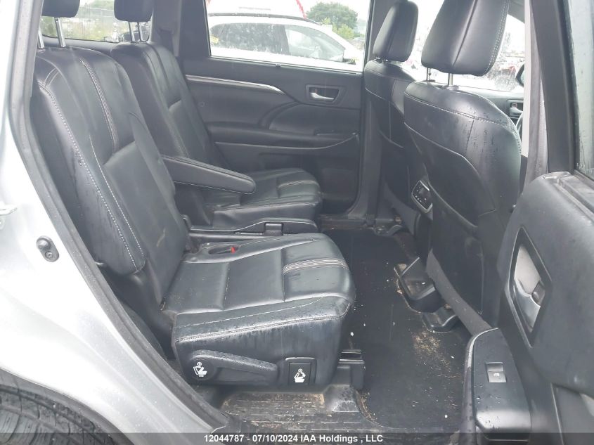 2017 Toyota Highlander VIN: 5TDJZRFH7HS511015 Lot: 12044787