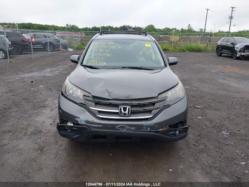 2013 Honda Cr-V VIN: 2HKRM3H56DH000316 Lot: 12044796