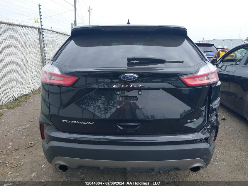 2022 Ford Edge Titanium VIN: 2FMPK4K97NBA95539 Lot: 12044804