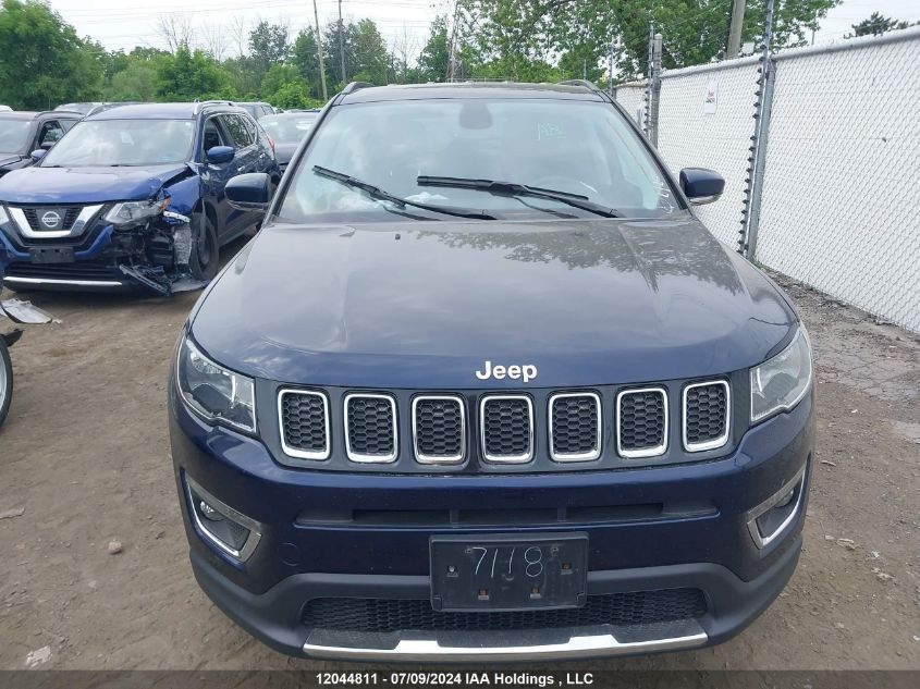 2021 Jeep Compass Limited VIN: 3C4NJDCB4MT527118 Lot: 12044811